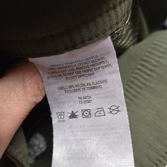 Columbia Mens Shorts sz 42W 22L Army Green Khaki Pockets Outdoor Casual Pockets - Picture 5 of 8